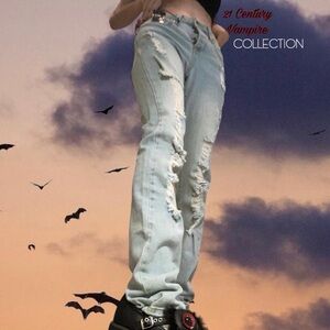 NWT Tripp NYC Rough Fit Distressed Jeans